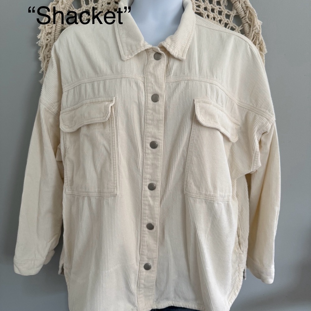 Celebrity Pink Cream Utility Jacket